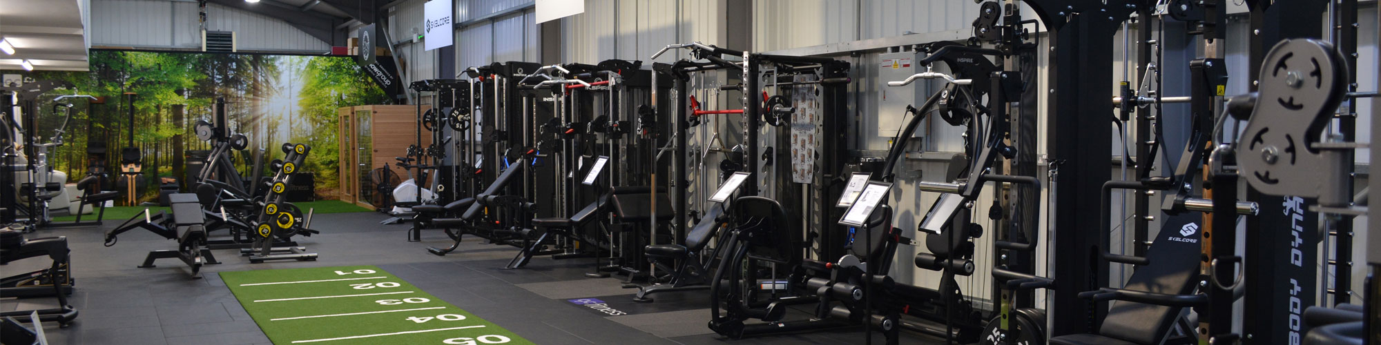Gym design and fitness equipment from CYC Fitness