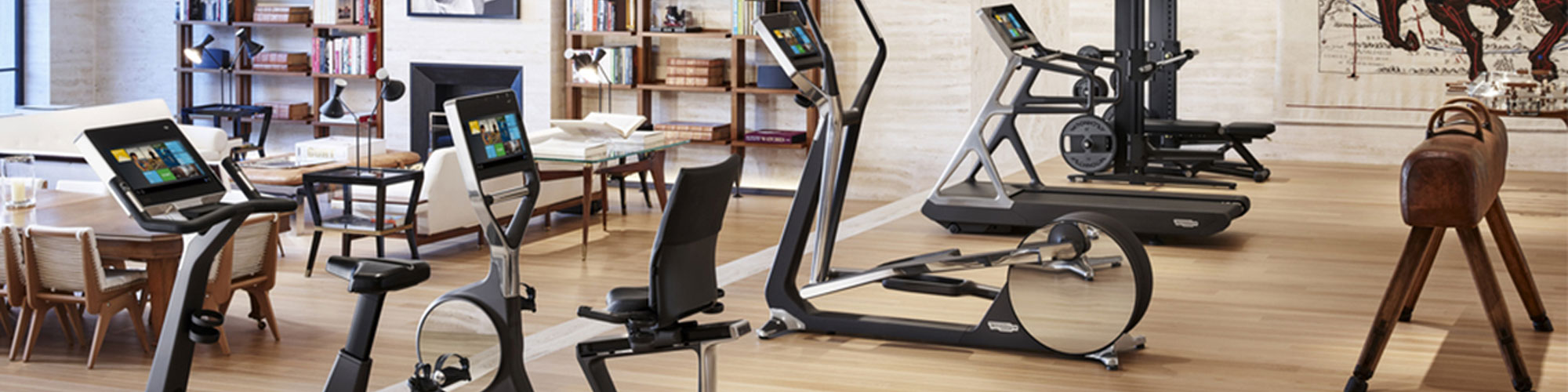 Range of wellness exercise machines