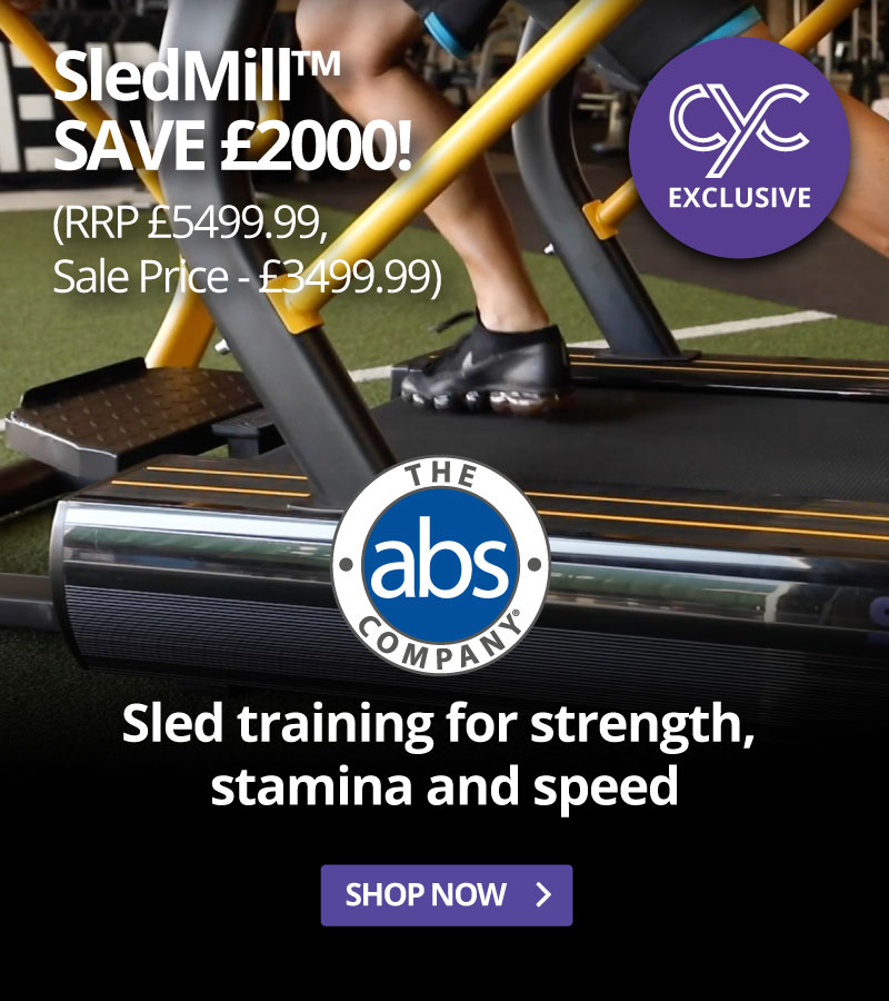 The Abs Company - Sled training for strength stamina and speed. SledMill SAVE £2000 (RRP £5499.99, Sale Price £3499.99 - Shop Now