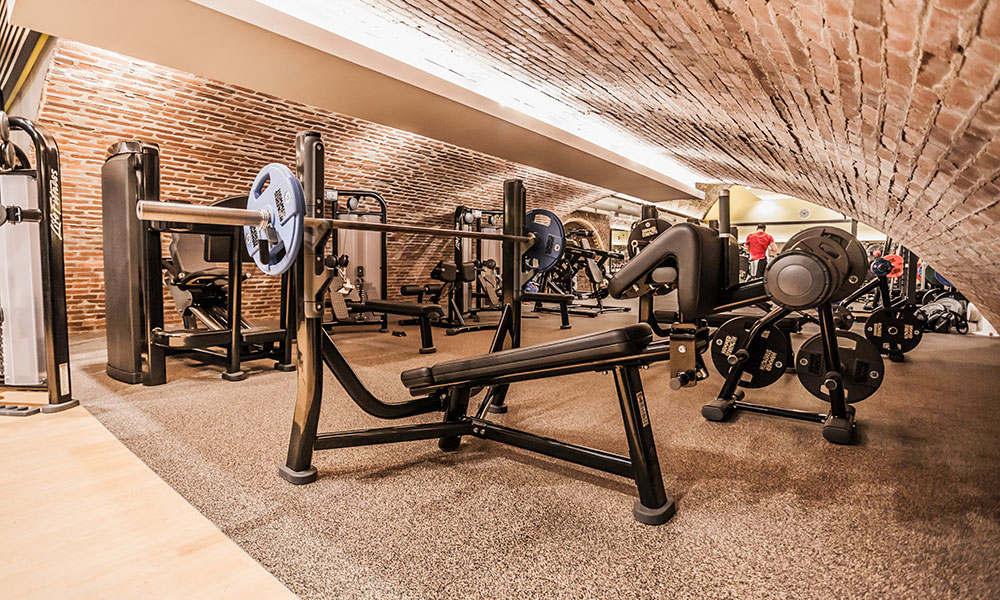Fire station new gym