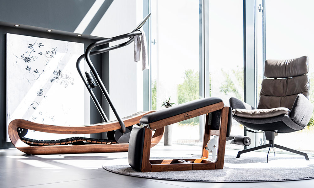 New gym in garden room