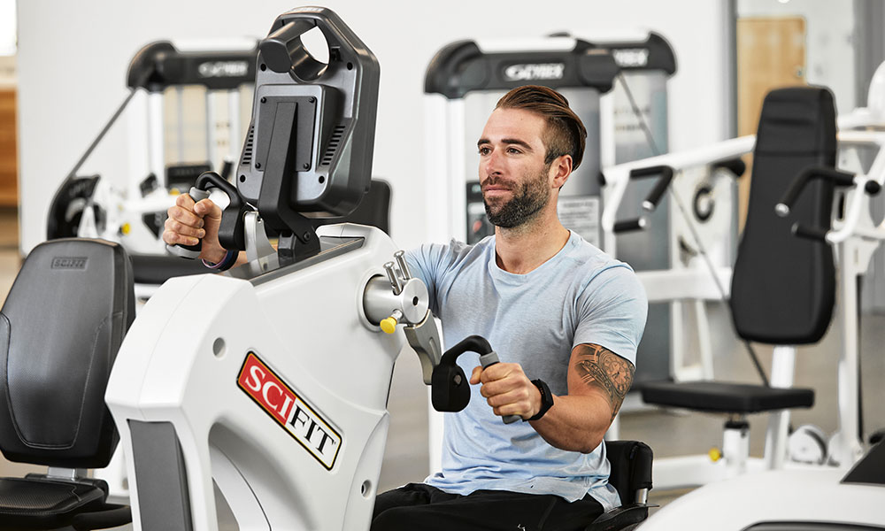 Rehabilitation gym facilities