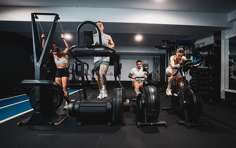 CYC Fitness showroom in Oswestry