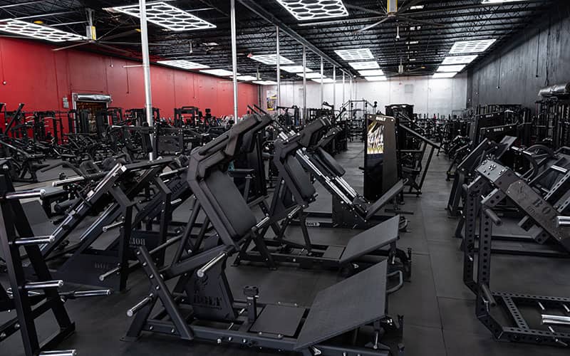 CYC Fitness showroom in Oswestry