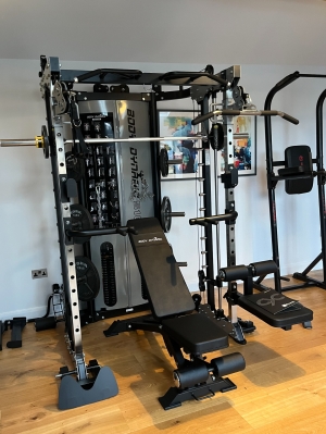 Home Gym Installation Featuring Inspire Fitness & Body Dynamic Equipment