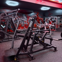 Skelcore Leverage Chest Press at Le Sport Health and Fitness