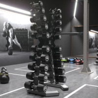 Super sleek storage for safe, optimal training