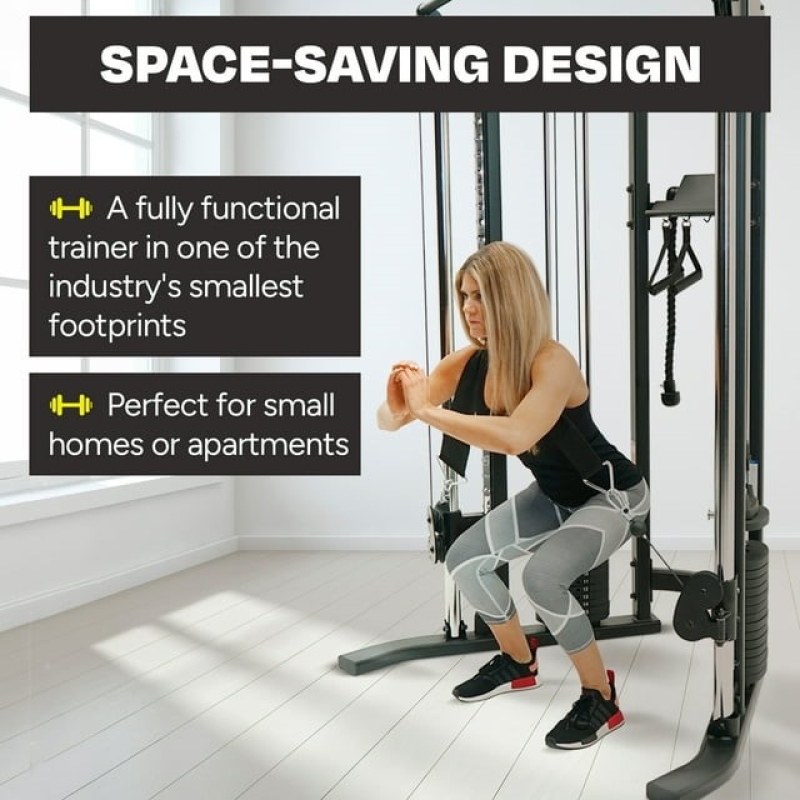 Small footprint functional trainer online