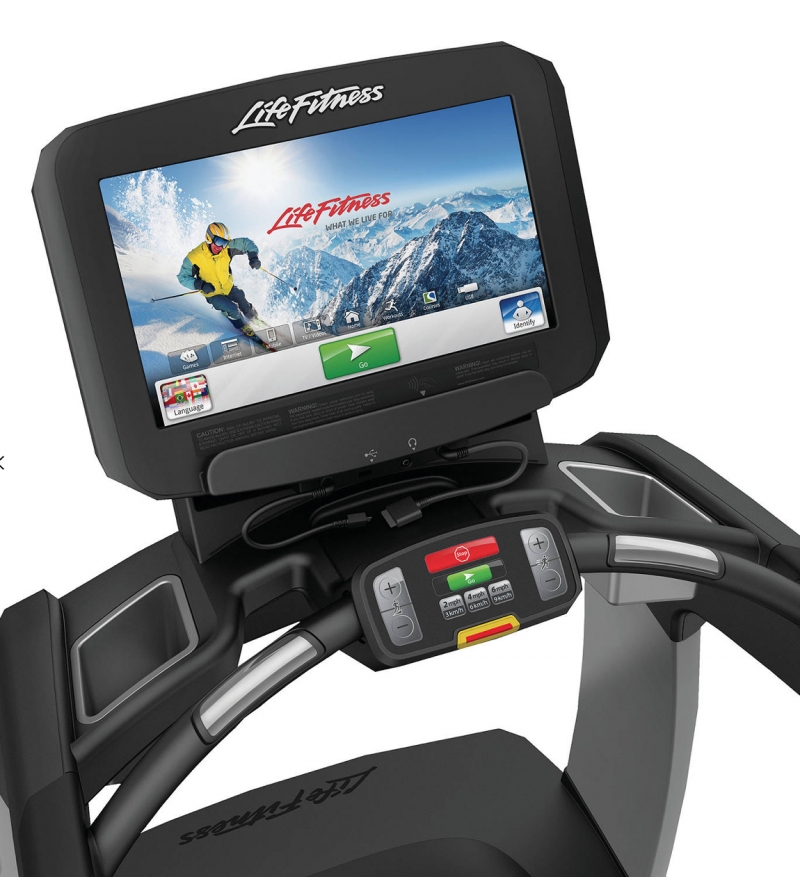 Life Fitness Platinum Series Discover Se3hd Console Titanium Buy Online