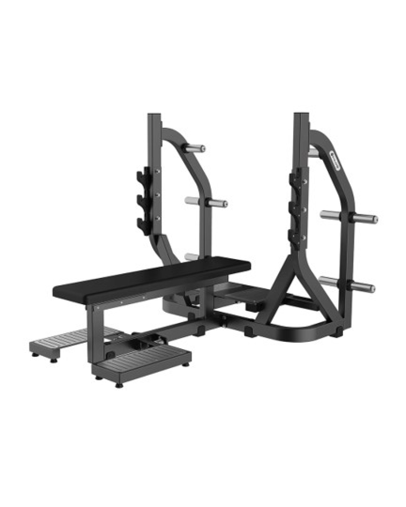 Skelcore Olympic Flat Bench with Spot Platform