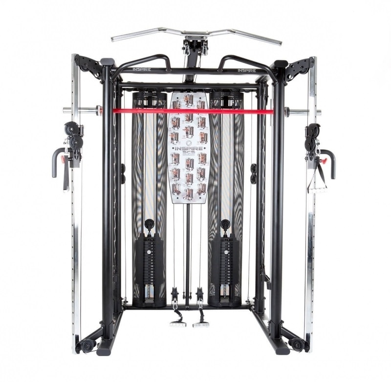 Inspire Fitness Smith Cage Power Rack Cable Cross Over