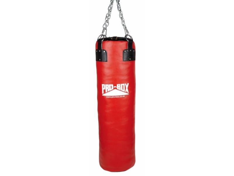 Pro Box Red Leather 4ft Bag Buy Online