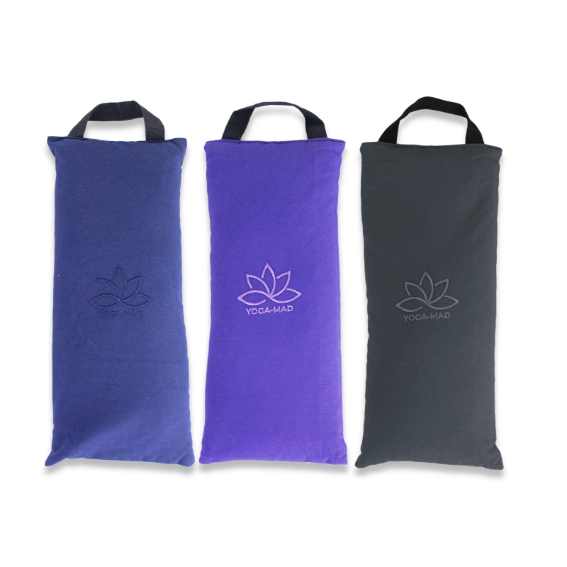Yoga Sand Bag - Unfilled Jute/Cotton Bag For Weighted Yoga & Resistance Training