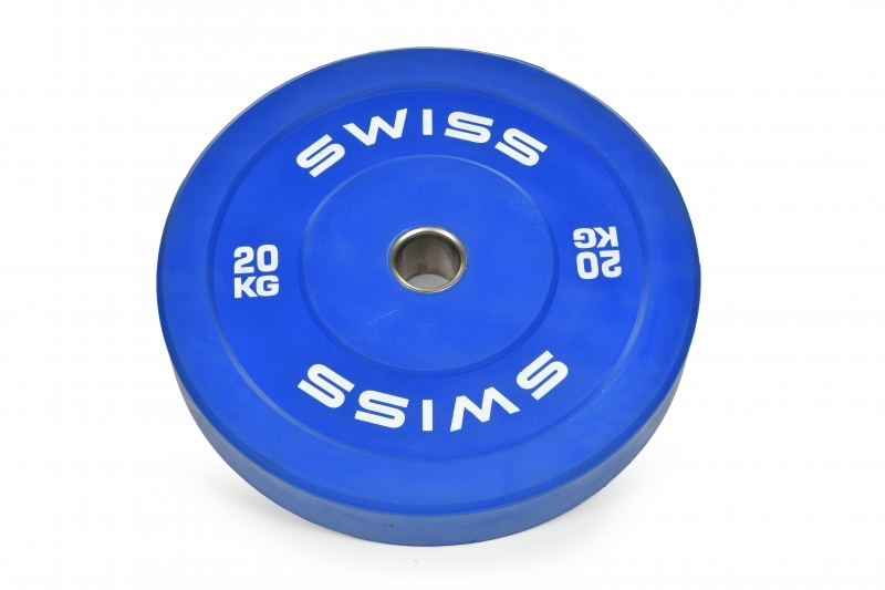 Swiss Barbell 100kg Olympic Colour Bumper Plate Set