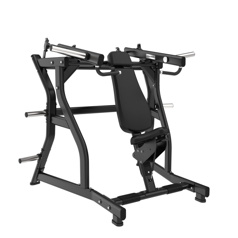 Swiss Barbell Plate Loaded Shoulder Press