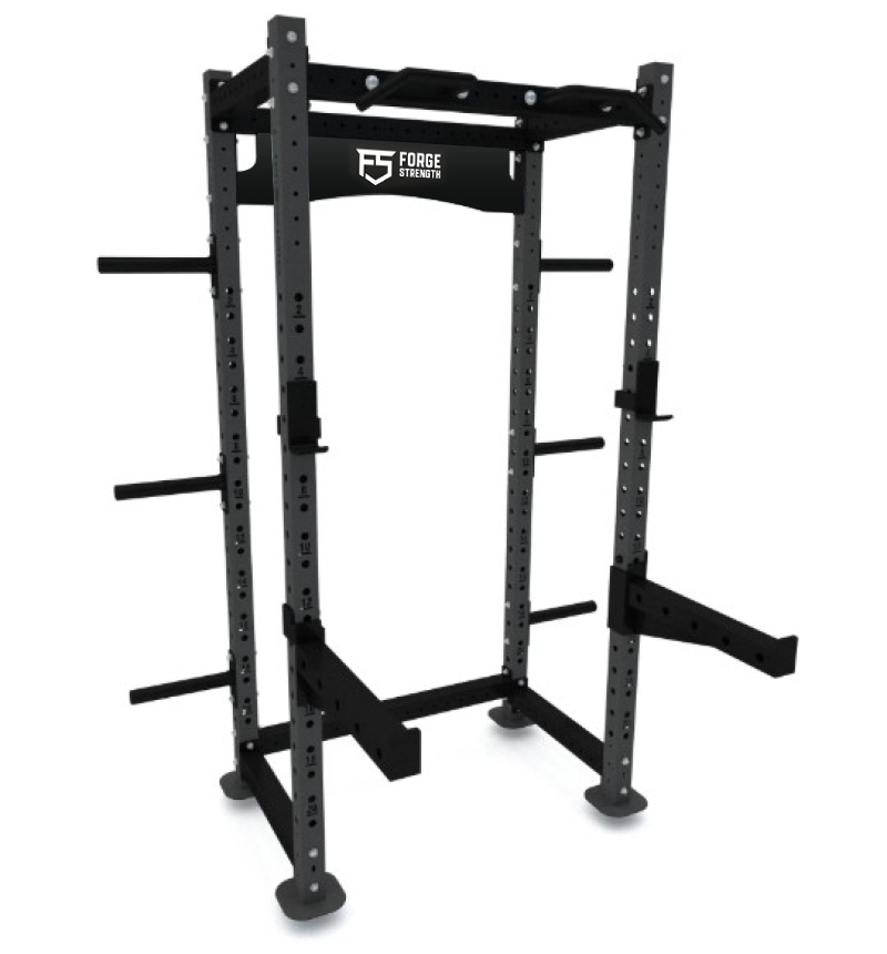 Forge Strength® Commercial Half Rack
