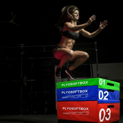 Swiss Stackable Plyometric Box Set 