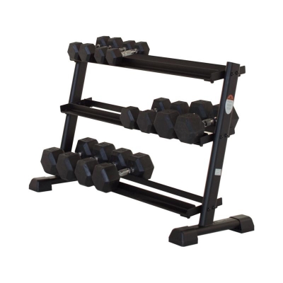 Inspire Fitness 3 Tier Pair Dumbbell Rack