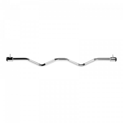 Inspire Fitness Dual Hook Cable Attachment EZ Curl Bar 