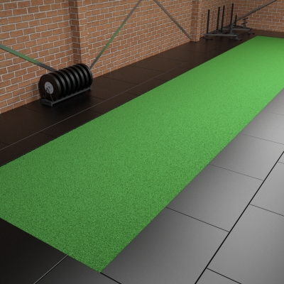 TRACKZ Uni Indoor HYROX Turf - Green - 10M x 2M track