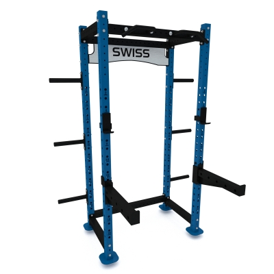 Swiss Barbell Performance Half Rack - Blue