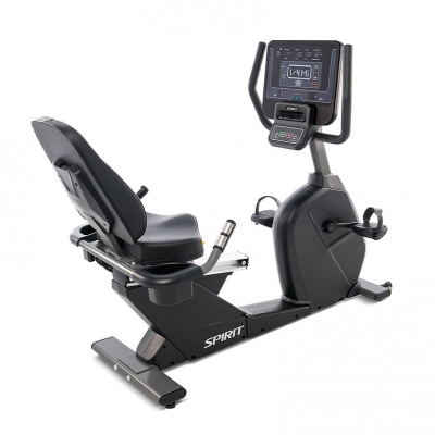 Spirit Fitness CR800+ Recumbent Bike (Graphite Grey)