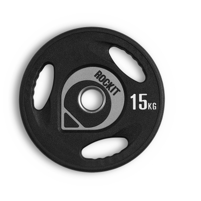 ROCKIT® Urethane Weight Plates - Grey (5 Year Warranty)