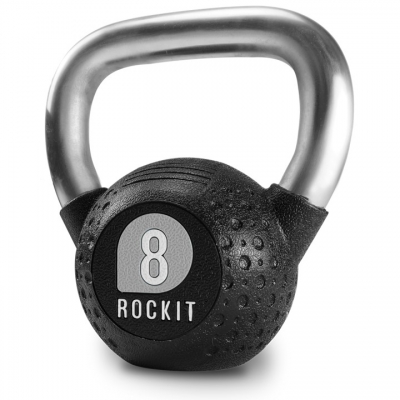 ROCKIT® Urethane Kettlebell - Grey