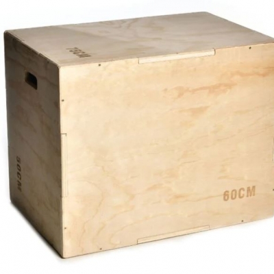 Swiss 3-in-1 Wooden Plyo Box 