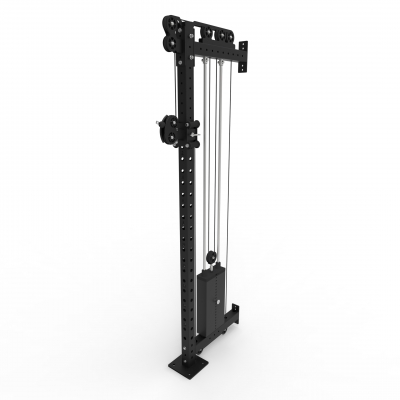 Wall Mounted Adjustable Pulley 90kg Weight Stack 