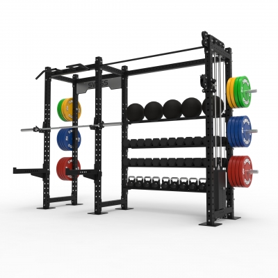 Swiss Performance Half Rack + Storage + Single Pulley