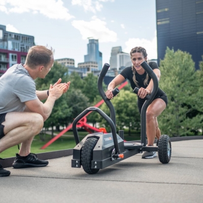 Torque Fitness Tank™ M1 With Wheelbarrow Handles