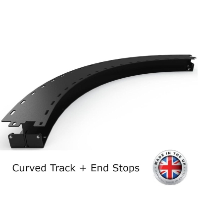 Reflex Curved Roller Mount Track