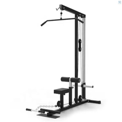 Swiss Plate Loaded Lat Pulldown and Low Row