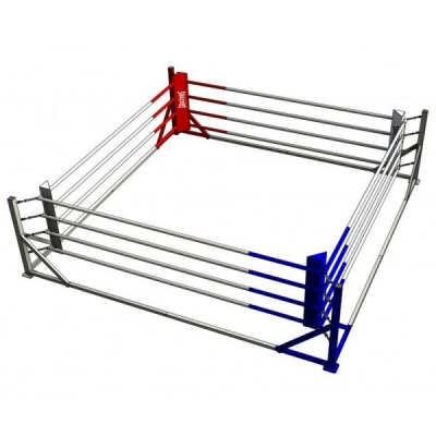 Fixed Floor Mounted Boxing Ring (Without Flooring)