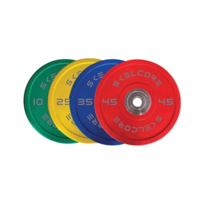 Skelcore Competition Bumper Weight Plate - 10LB to 55LB