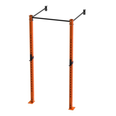 Swiss 1 Bay Wall Mounted Rig Rack - Orange