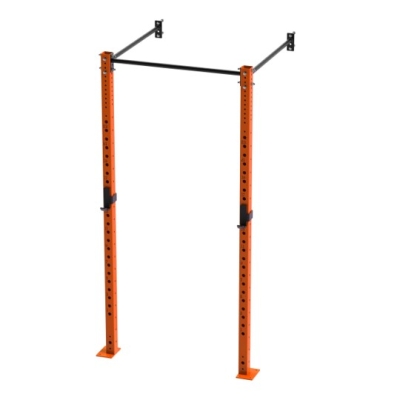 1 Bay Wall Mounted Rig Rack - Orange