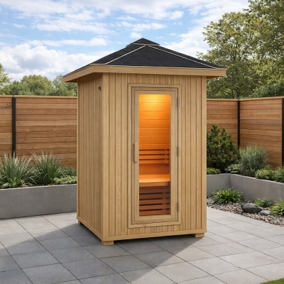 Atlantic Dune 1.2 (Outdoor Snug Traditional) 2 Person Sauna
