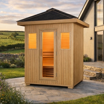 Atlantic Dune 1.5 (Outdoor Traditional Hanko) 3 Person Sauna
