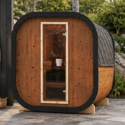 Atlantic Sauna Outdoor Horizon - Glass Door Only (3 Person)