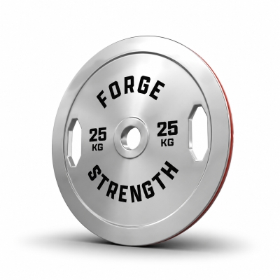Forge Strength&reg; Chrome Grip Plate 1.25kg - 25kg