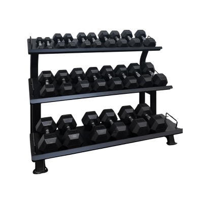 Forge Strength&reg; Elite Dumbbells & Rack Set (2.5kg&ndash;30kg)