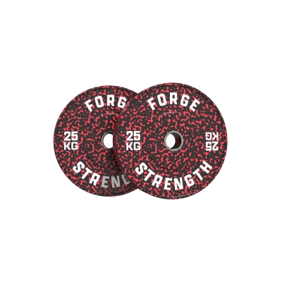 Forge Strength&reg; Performance Bumper Plate Pairs 5kg - 25kg
