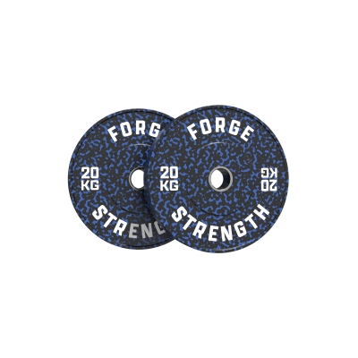 Forge Strength&reg; Performance Speckle Bumper Plate 20kg Pair