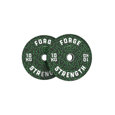 Forge Strength&reg; Performance Speckle Bumper Plate 10kg Pair