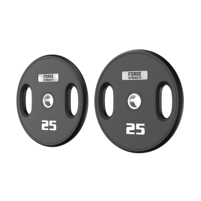 Forge Strength&reg; PU Grip Plates 1.25kg - 25kg