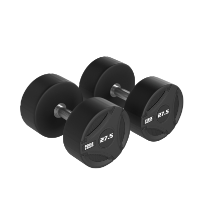 Forge Strength&reg; Rubber Dumbbell Pairs 27.5kg - 50kg