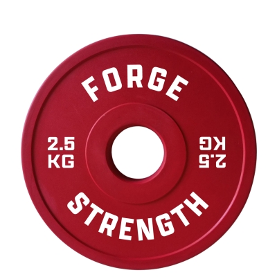 Forge Strength&reg; Rubber Fractional Plates 0.5kg - 2.5kg Pairs