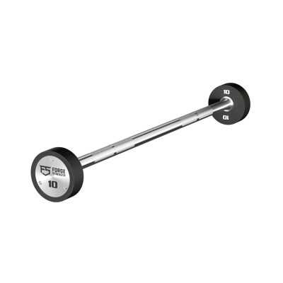 Forge Strength&reg; Straight Handle Urethane Barbell 10kg - 50kg